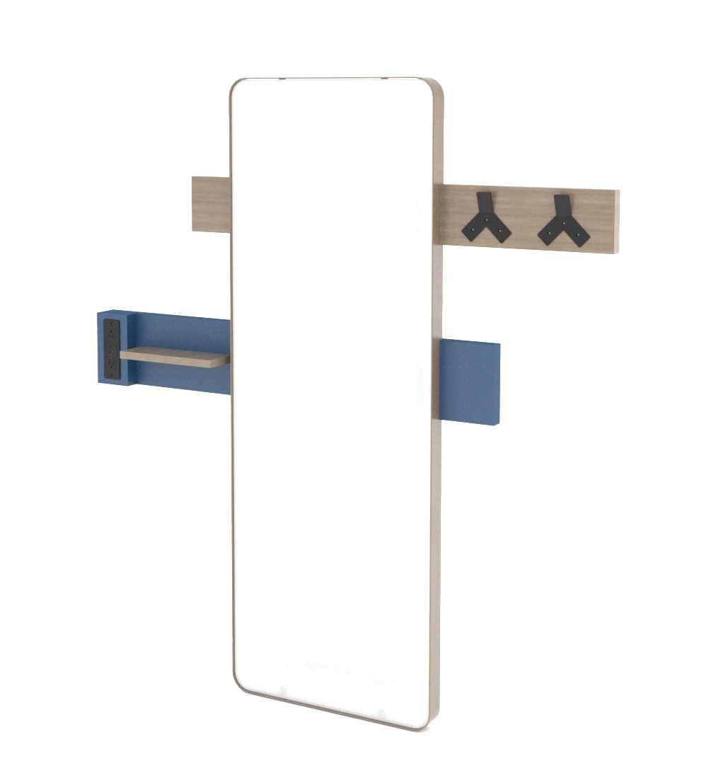 On the go station mirror for Comfort Inn and Suites by Choice