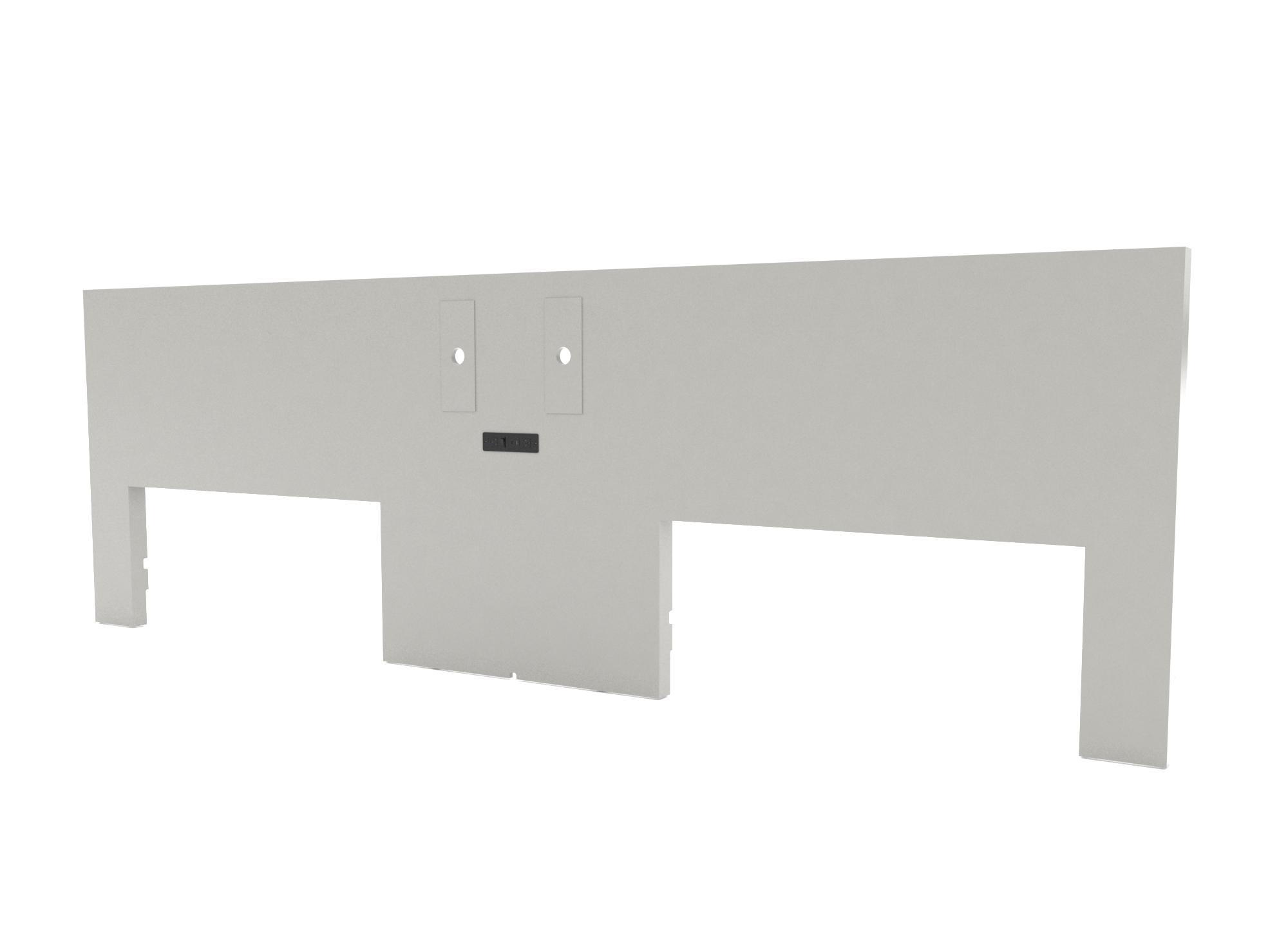 Double queen headboard with legs for Comfort Inn and Suites