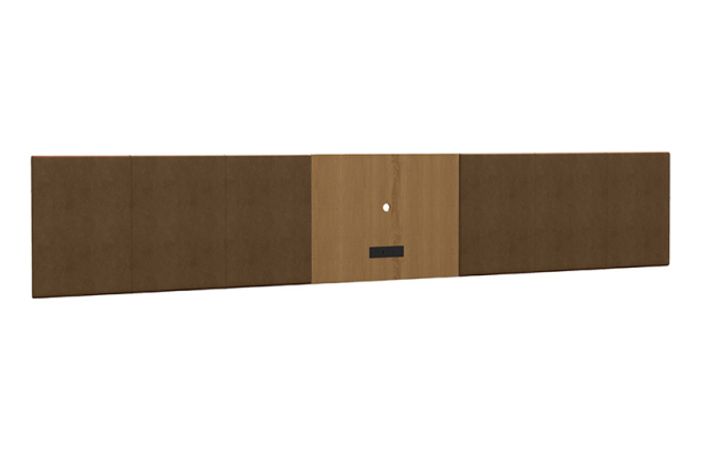 Double double upholstered headboard for Staybridge Suites