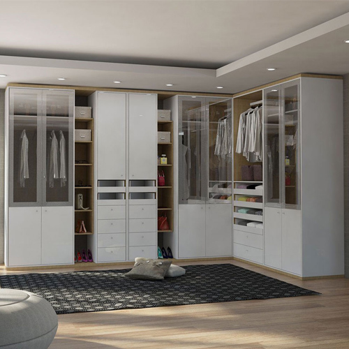 luxury walk-in closet