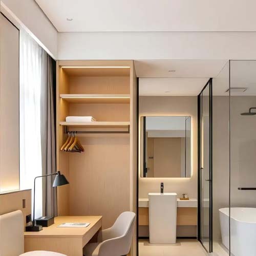 Hotel Guest Room Closet Design