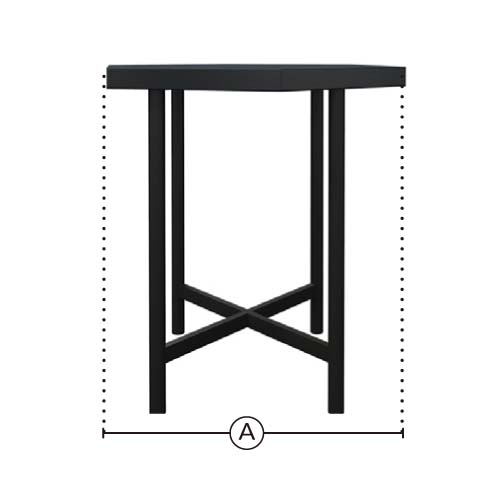 Side Table at Lobby