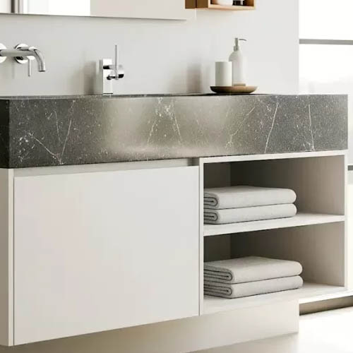 bespoke wooden bathroom storage
