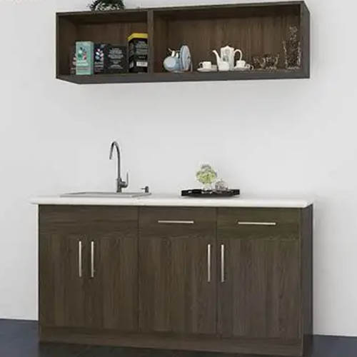 Custom hotel kitchenette cabinet