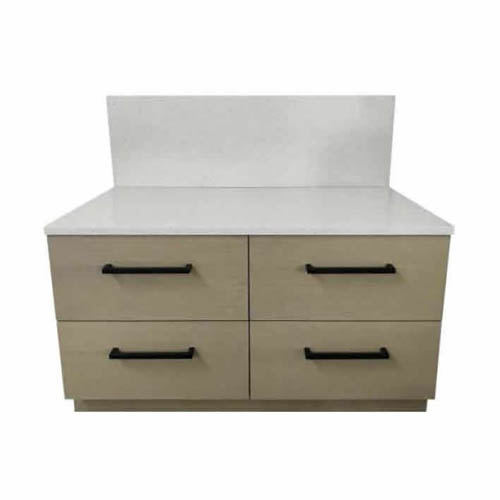 Commercial grade luggage bench for hotel projects