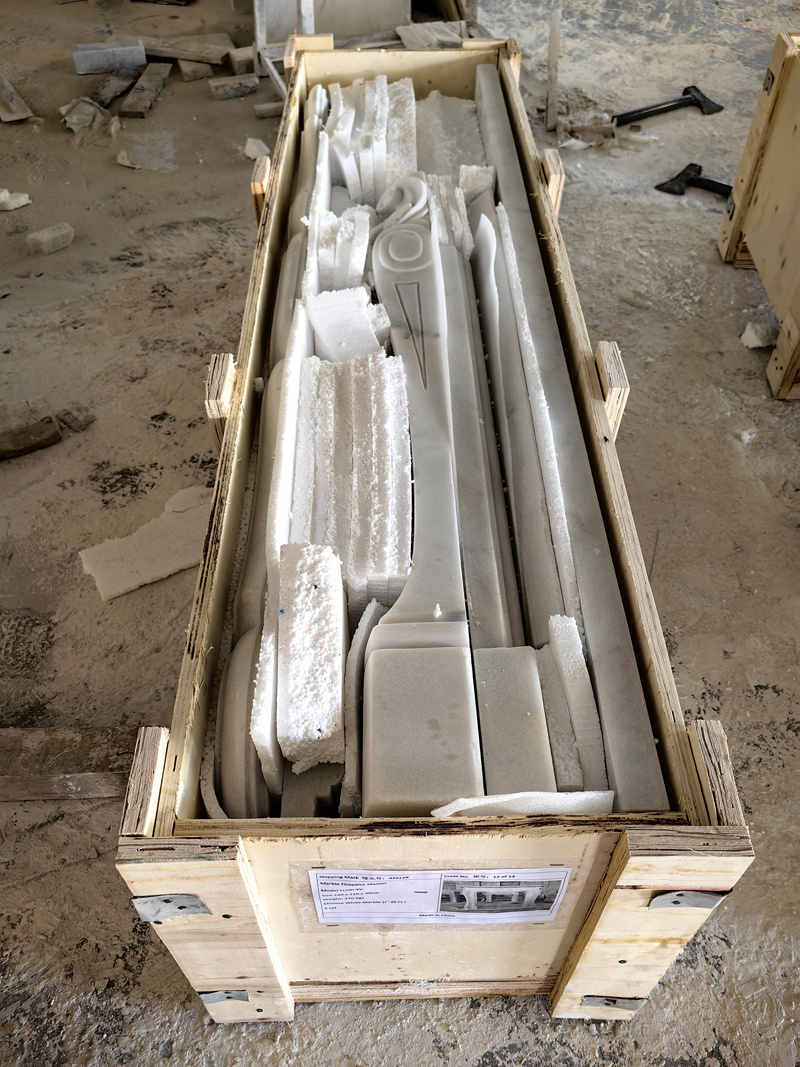 wooden crate package for marble fireplace mantel.jpg